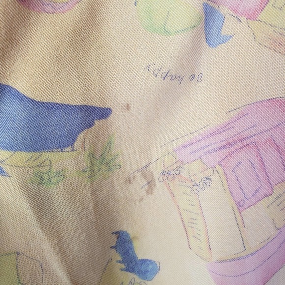 Fresh Produce Tencel 2pc Set Outfit Button Front Top Capris S Light Orange - Picture 13 of 14